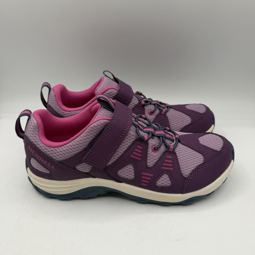 Merrell Trail Chaser 2 Hiking Shoes Big Kids‎ Sz 7 M Berry Purple/Pink Sneakers